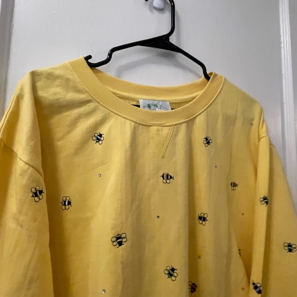 Quacker Factory Bee Sweatshirt - image 3